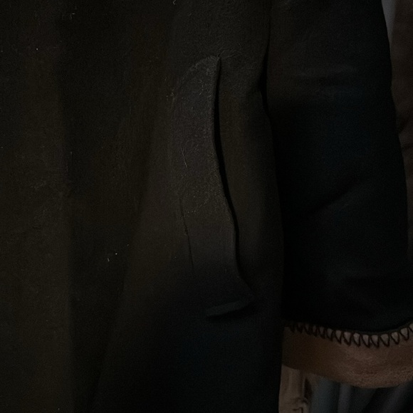 Winter pea style coat - plus size - Picture 5 of 6